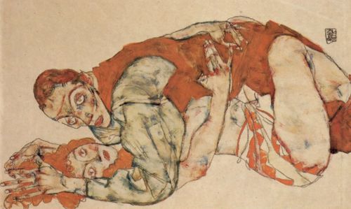 egon schiele 018 amore studio 1915