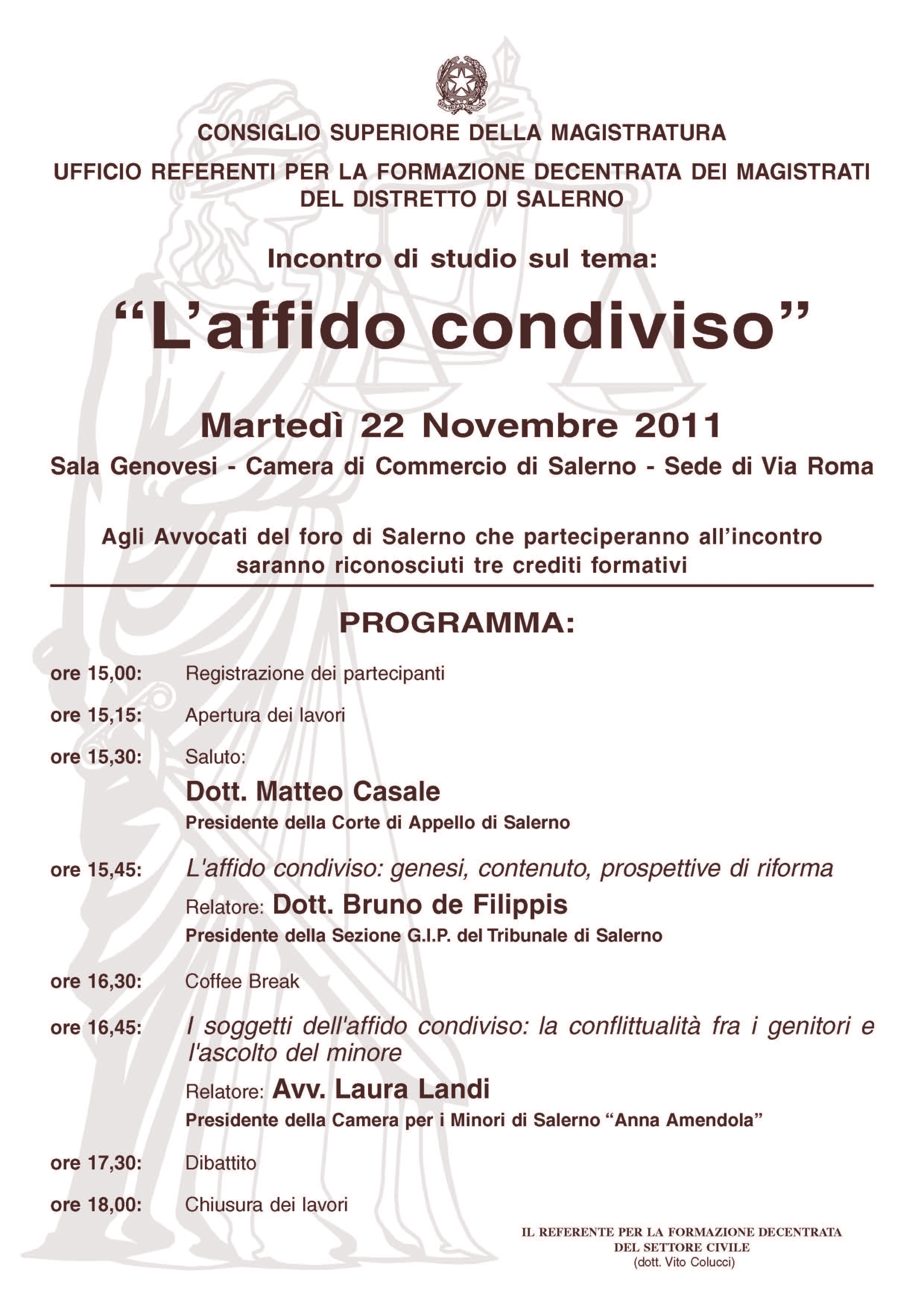 CSM FORMAZIONE 22.11.11